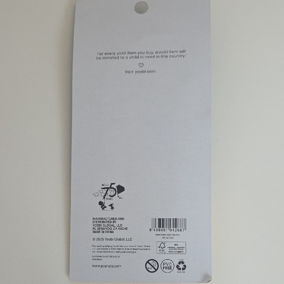 Yoobi x Peanuts Yellow and Black Ballpoint Pens - 2 Pack - Picture 2 of 2